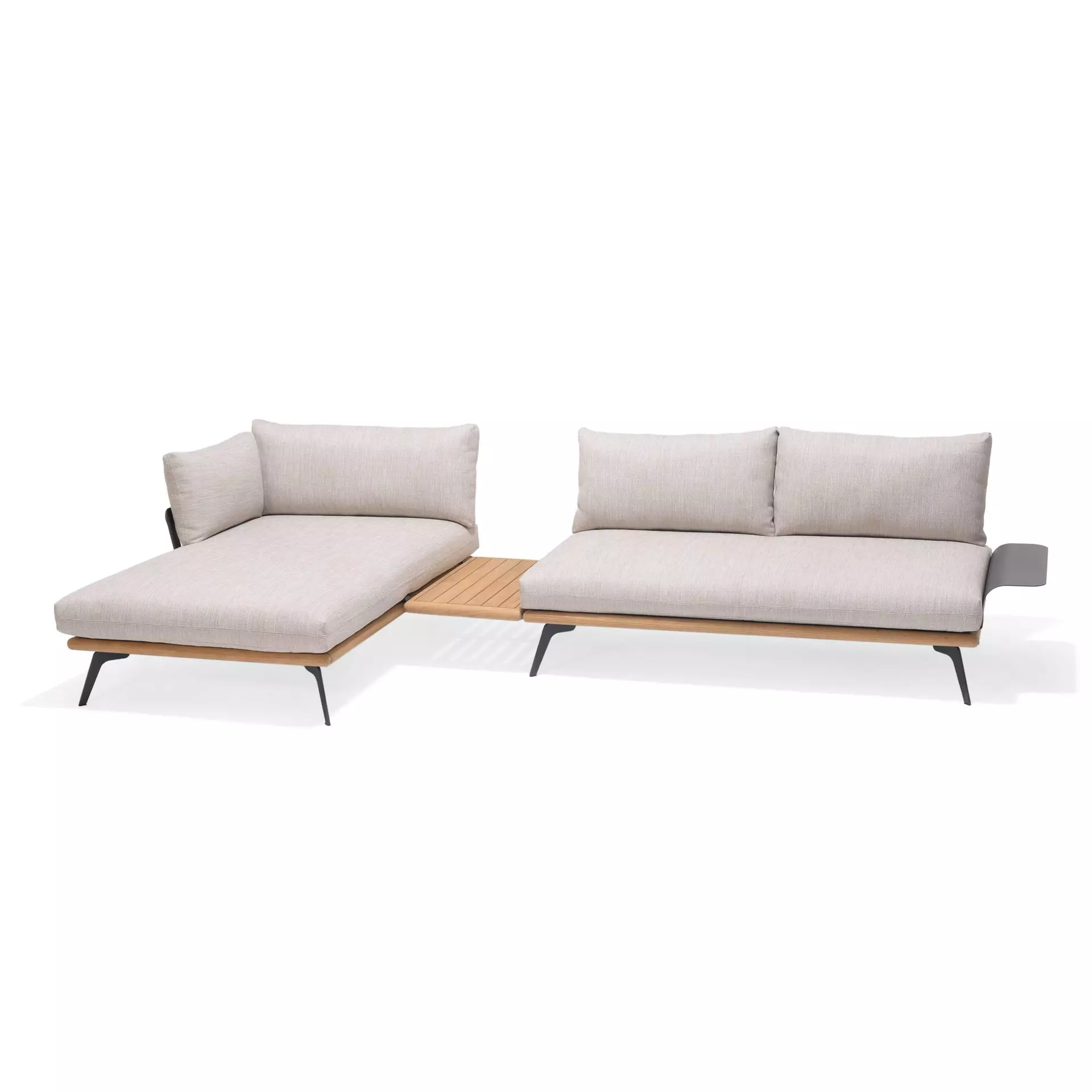 Gartentisch PEARL Outdoor Metall 60 x 42 x 89 cm