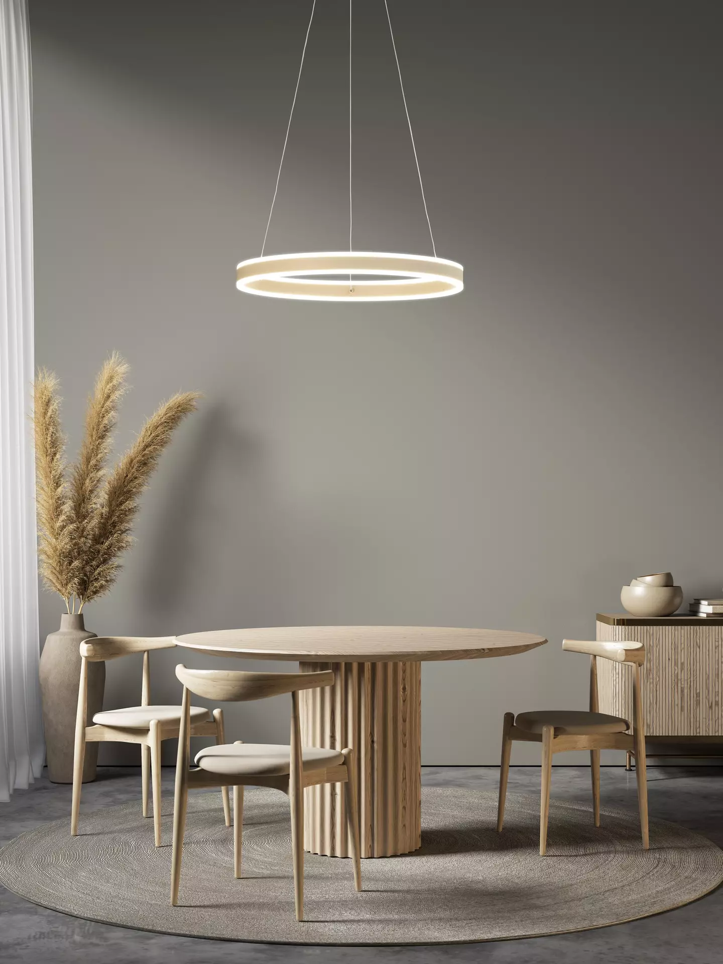 Hängeleuchte Silvio Fischer-Honsel Metall 