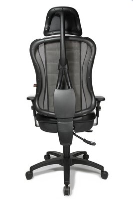2. Bild von Büro-Drehstuhl Kunststoff schwarz Topstar