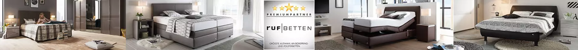 Bannerbild der Premiumpartner-Marke ruf Betten