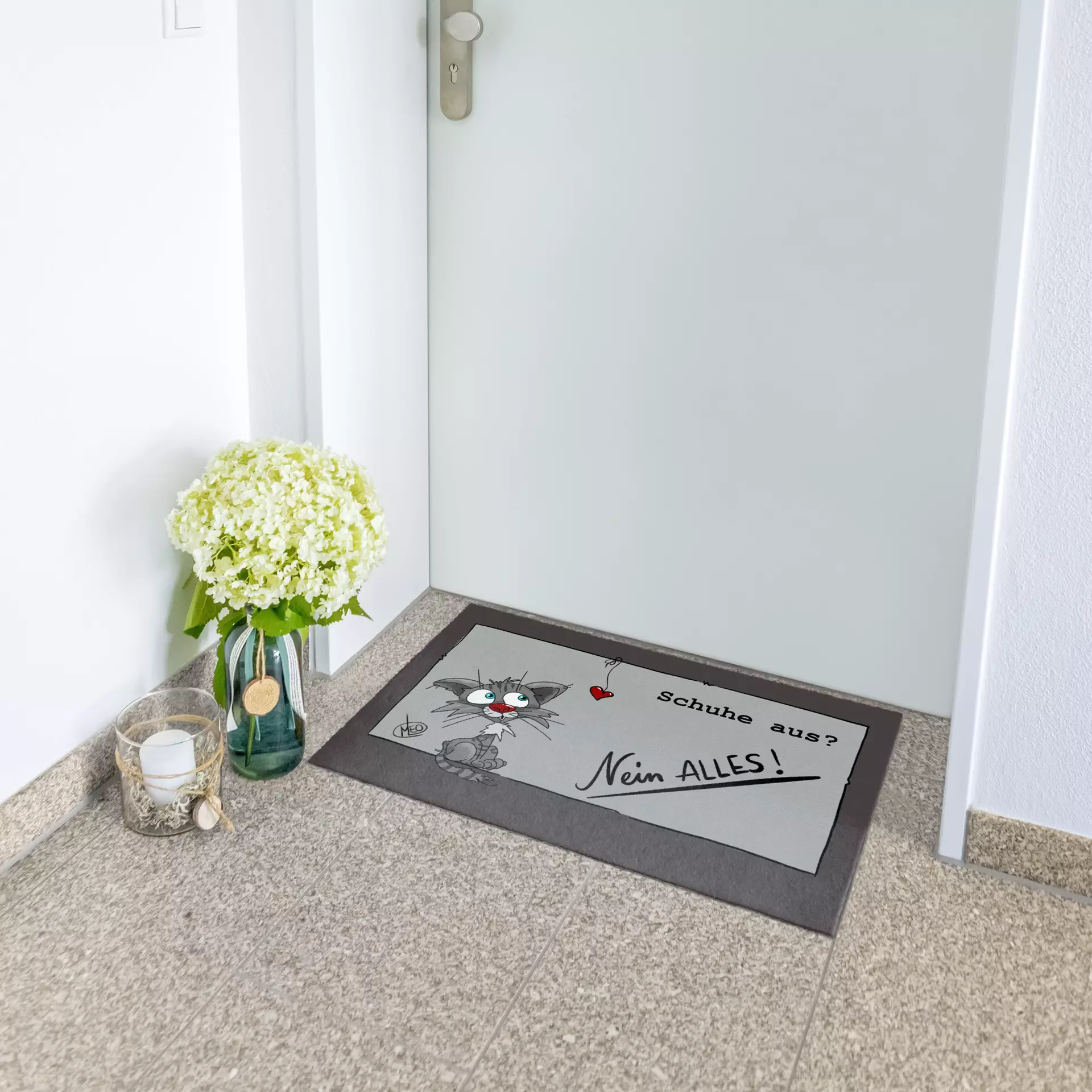 Türmatte Modern Printed La-Ko Textil 50 x 75 cm