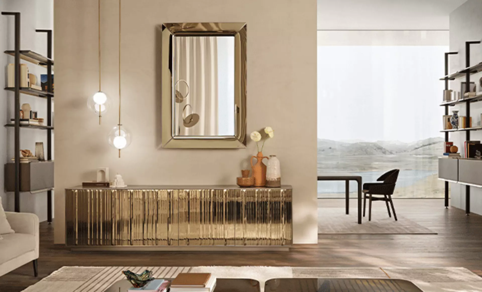 FIAM - elegantes Glas-Interieur aus Italien