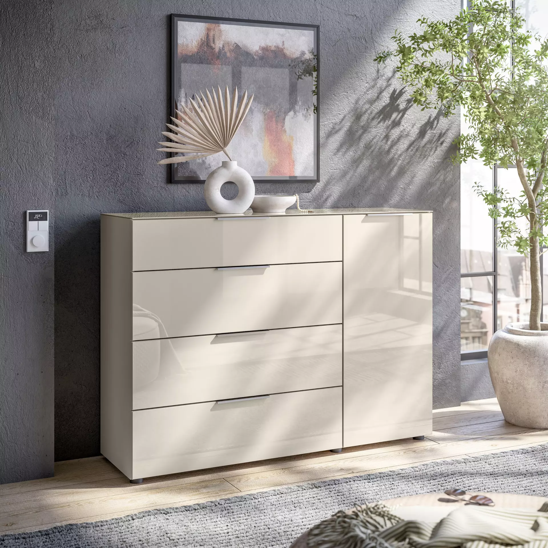 Kommode SANTORIN CELECT Holzwerkstoff 40 x 99 x 135 cm
