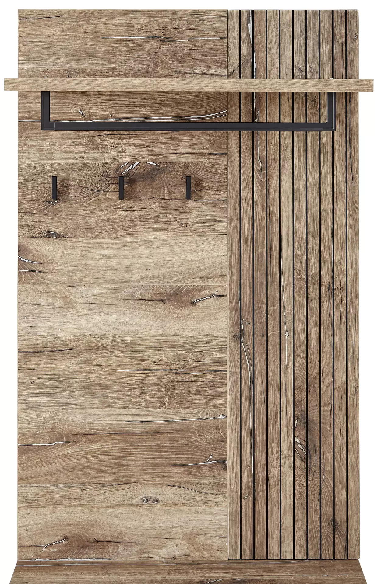 Garderobenpaneel LINEA inDoor Holzwerkstoff 3 x 134 x 82 cm