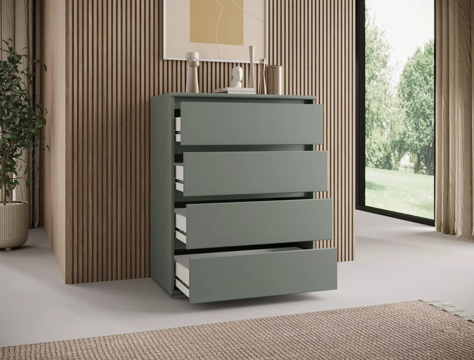 Kommode IKARUS CELECT Holzwerkstoff 48 x 103 x 80 cm