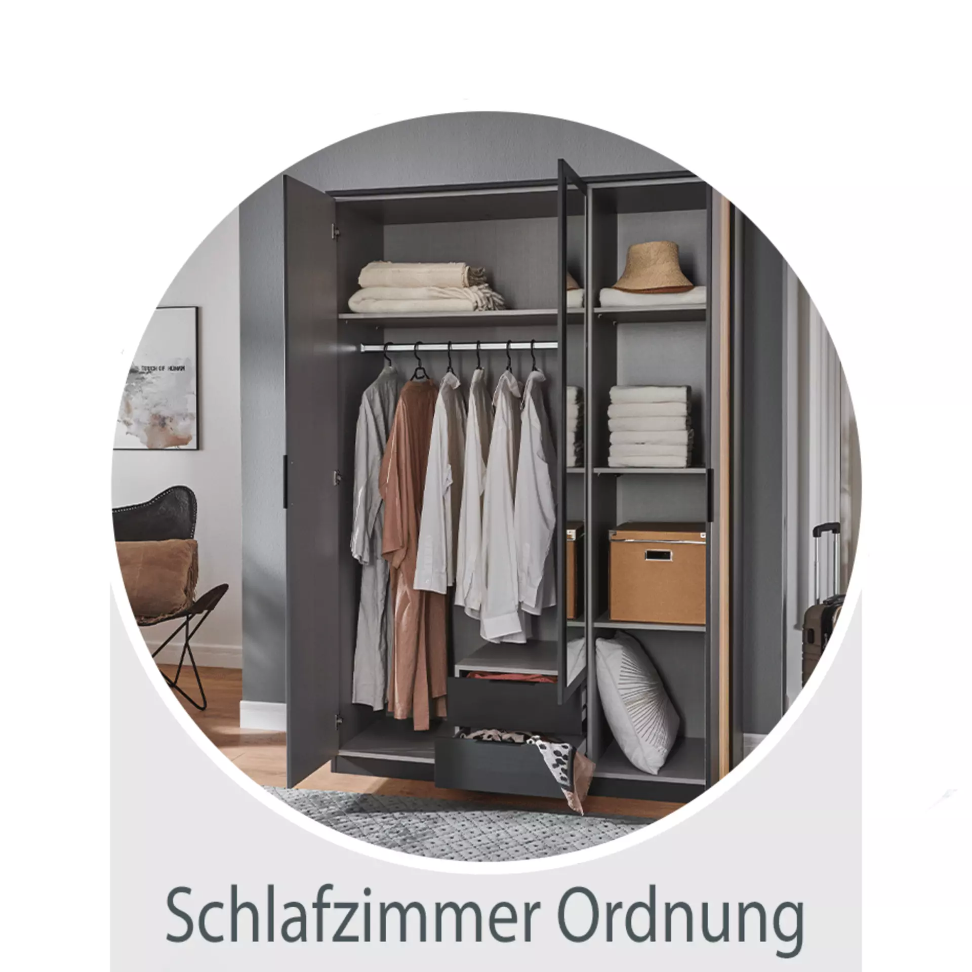 So gelingt Ordnung im Schlafzimmer. Jetzt klicken und mehr erfahren