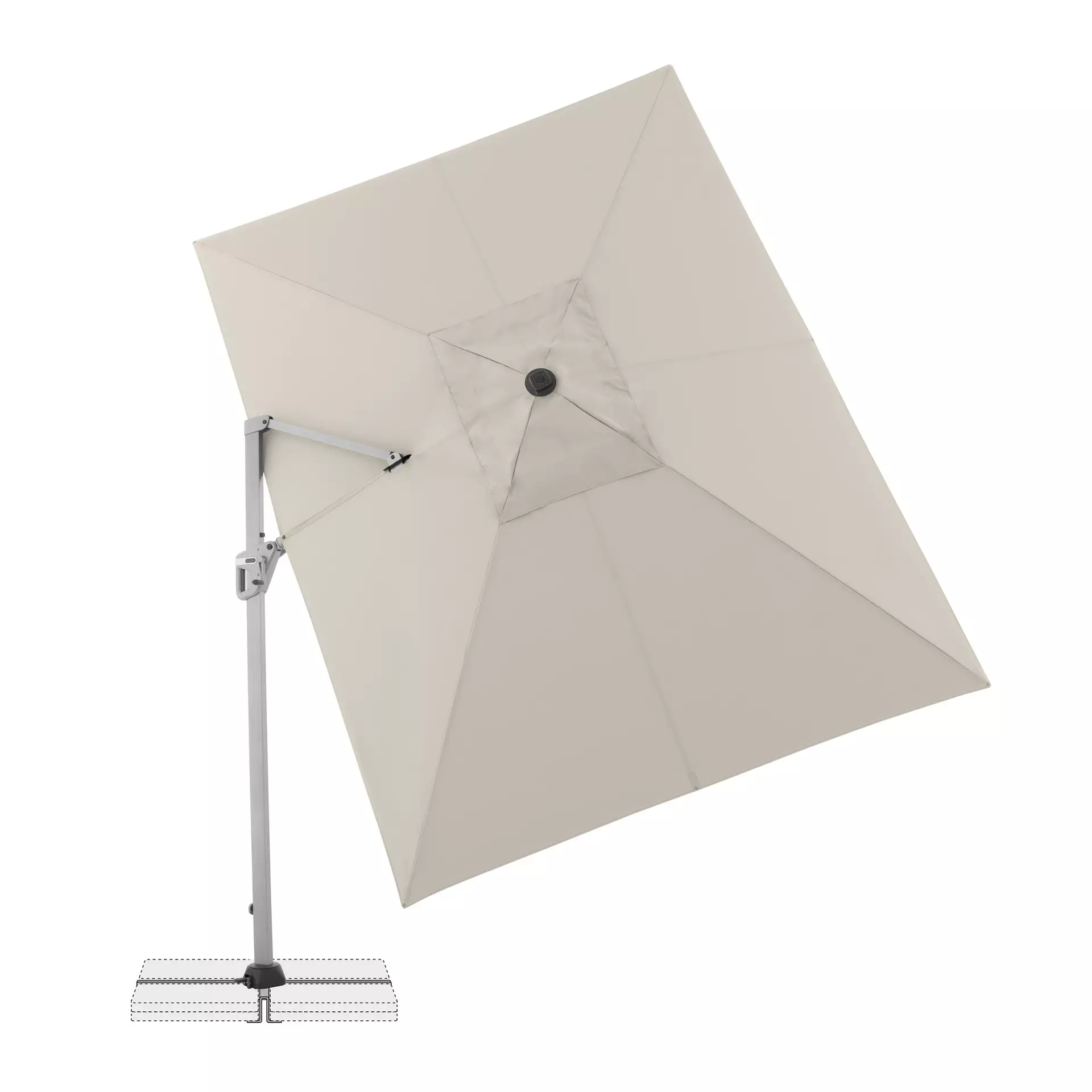 Sonnenschirm Active NEO Side Doppler Textil 350 x 265 x 260 cm