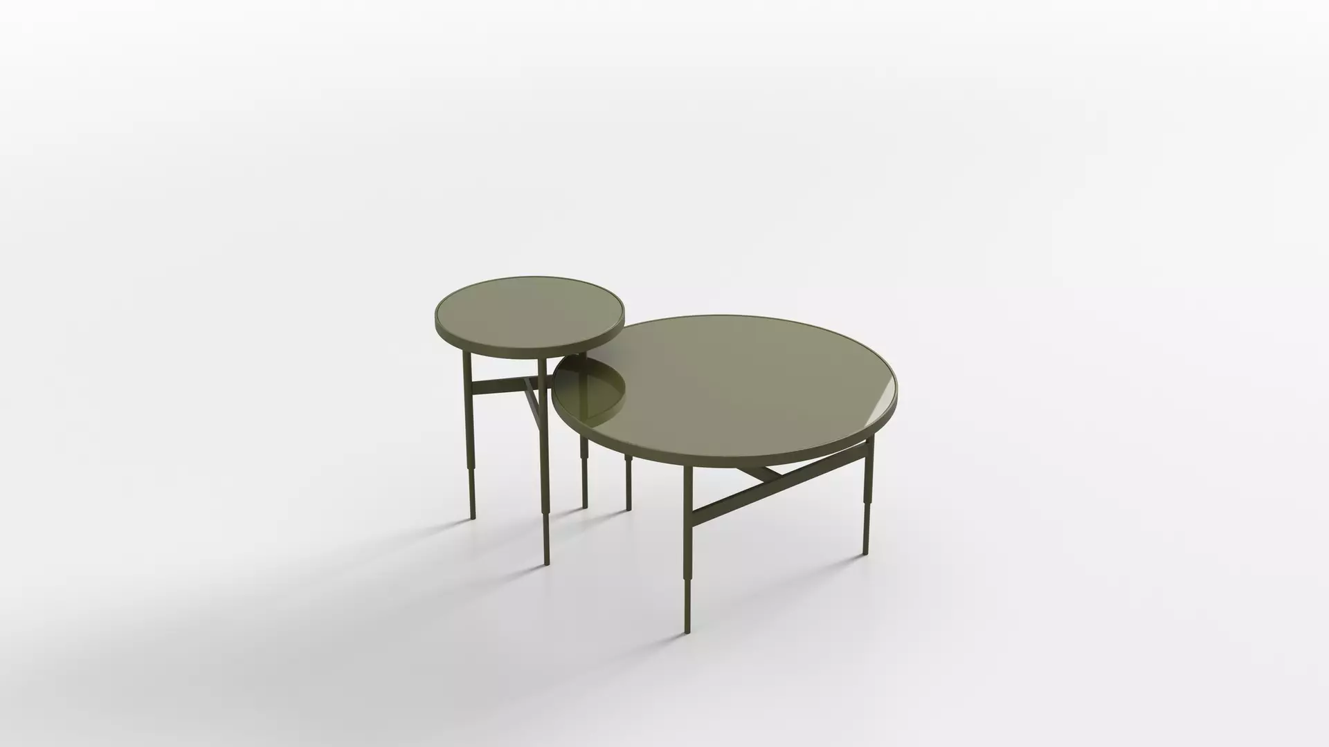 Beistelltisch GIO ROM Metall 40 x 51 x 40 cm