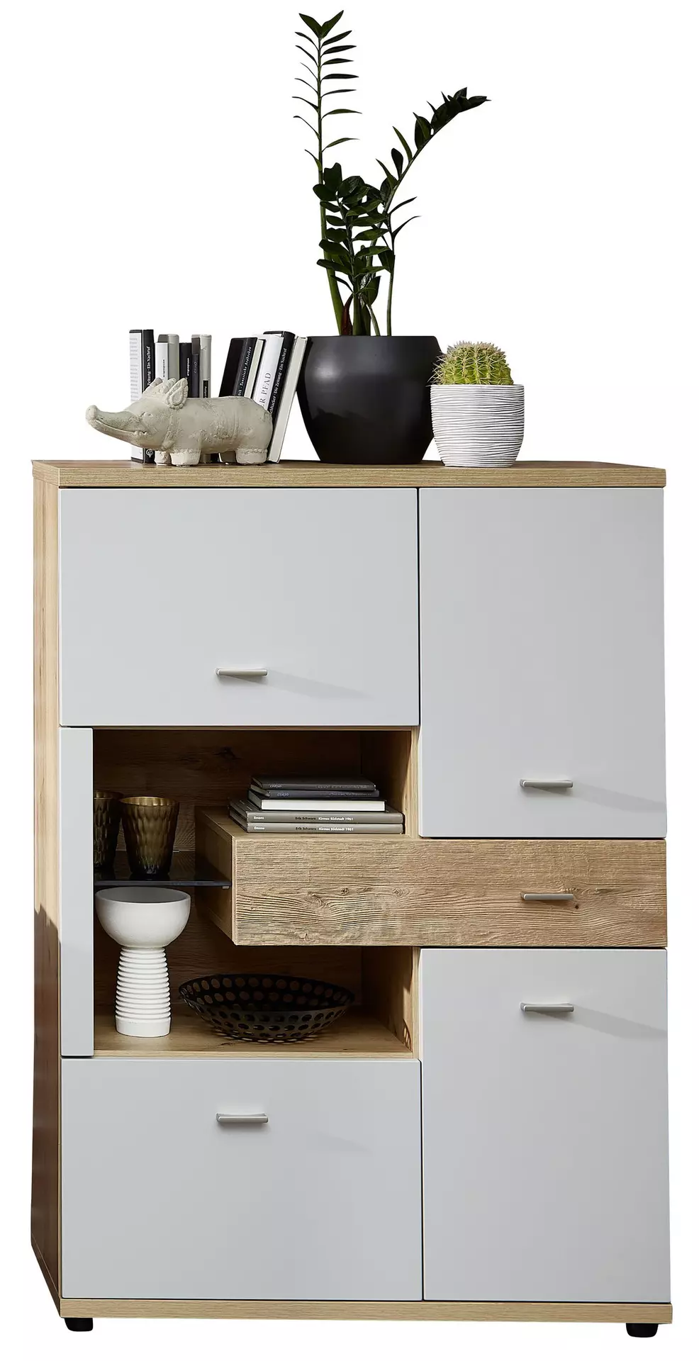 Highboard VAN COUVER Wohn-Concept Metall 38 x 133 x 95 cm