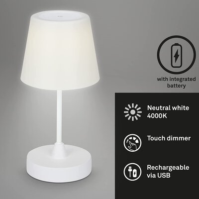 8. Bild von Tischleuchte LED weiß