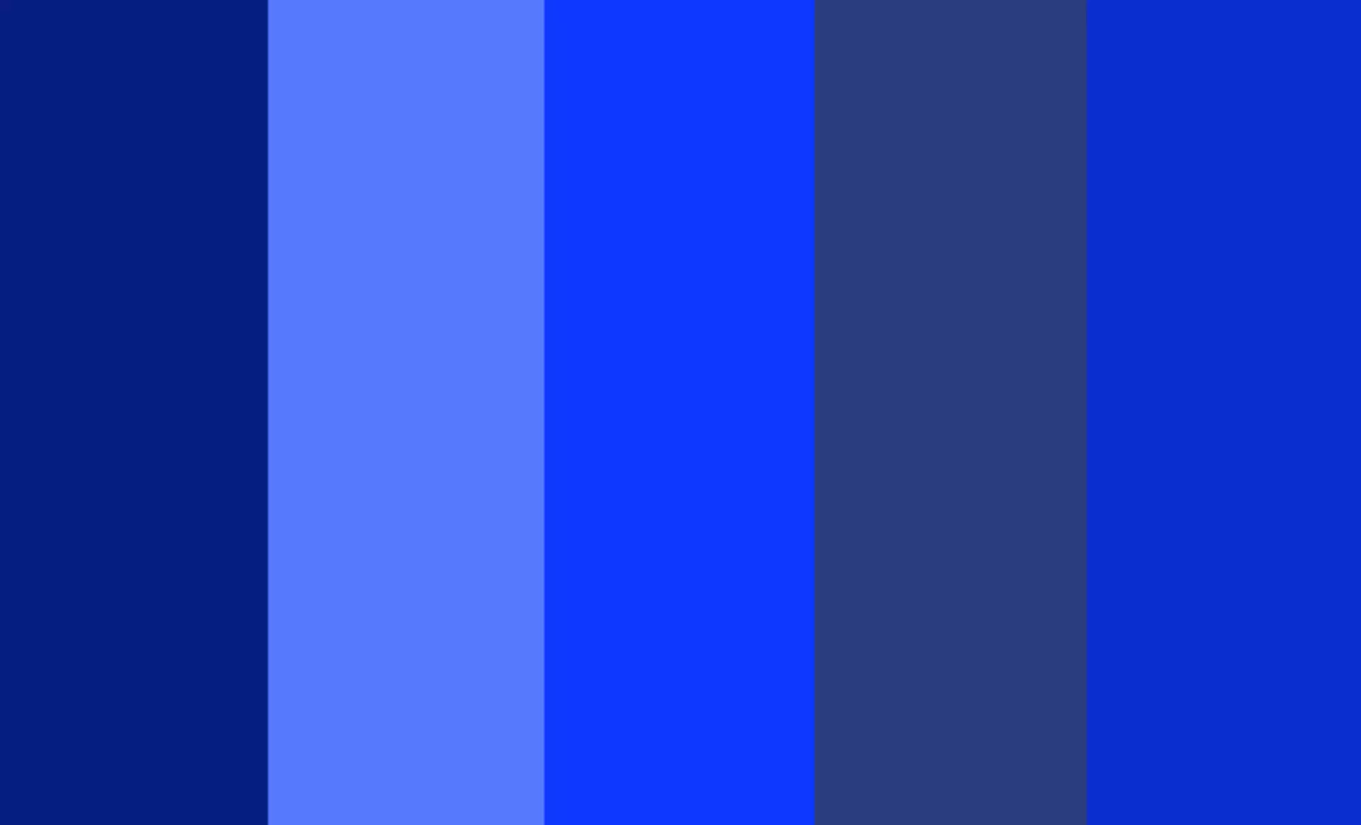 Farbpalette Blau