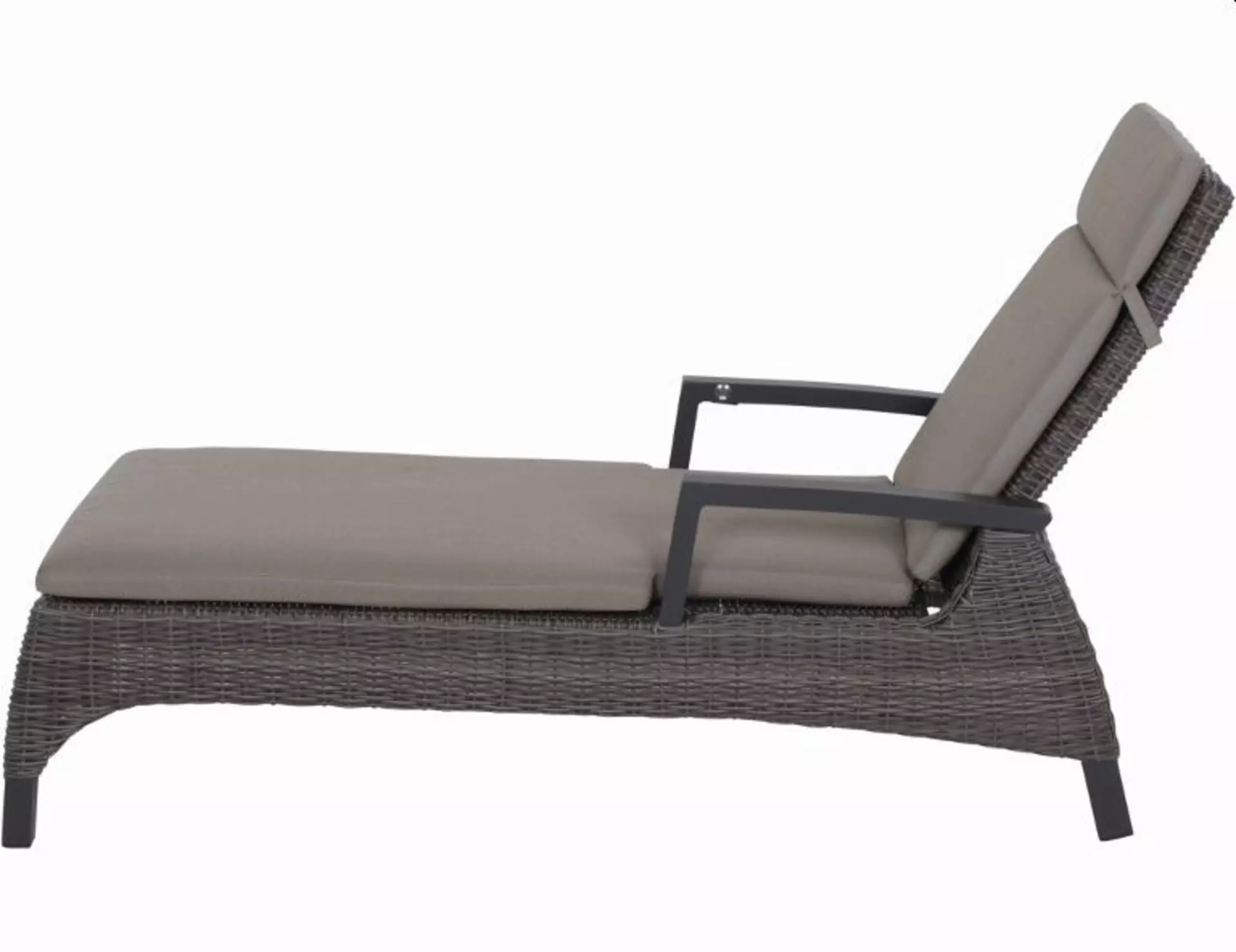 Gartenliege Corido Outdoor Textil 70 x 104 x 164 cm