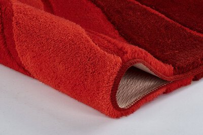 3. Bild von Badteppich Meusch rot
