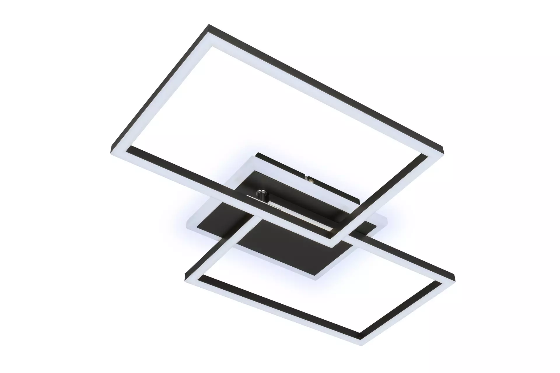 Deckenleuchte FRAME Briloner Metall 50 x 8 x 38 cm