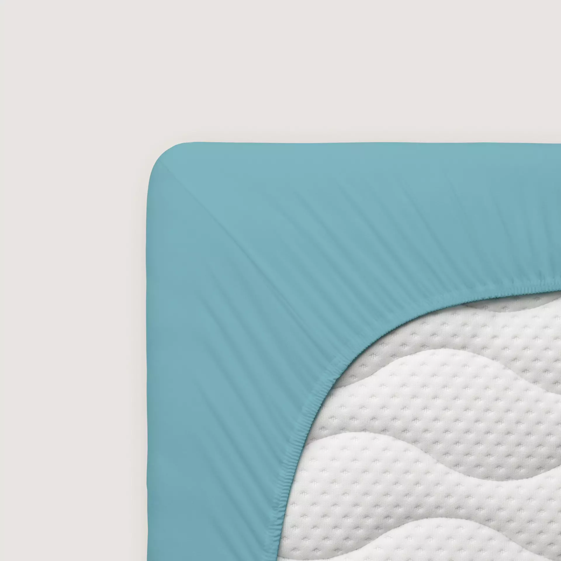 Spannbetttuch Premium 95% Baumwolle/5% Elasthan Schlafgut Textil 130 x 220 cm