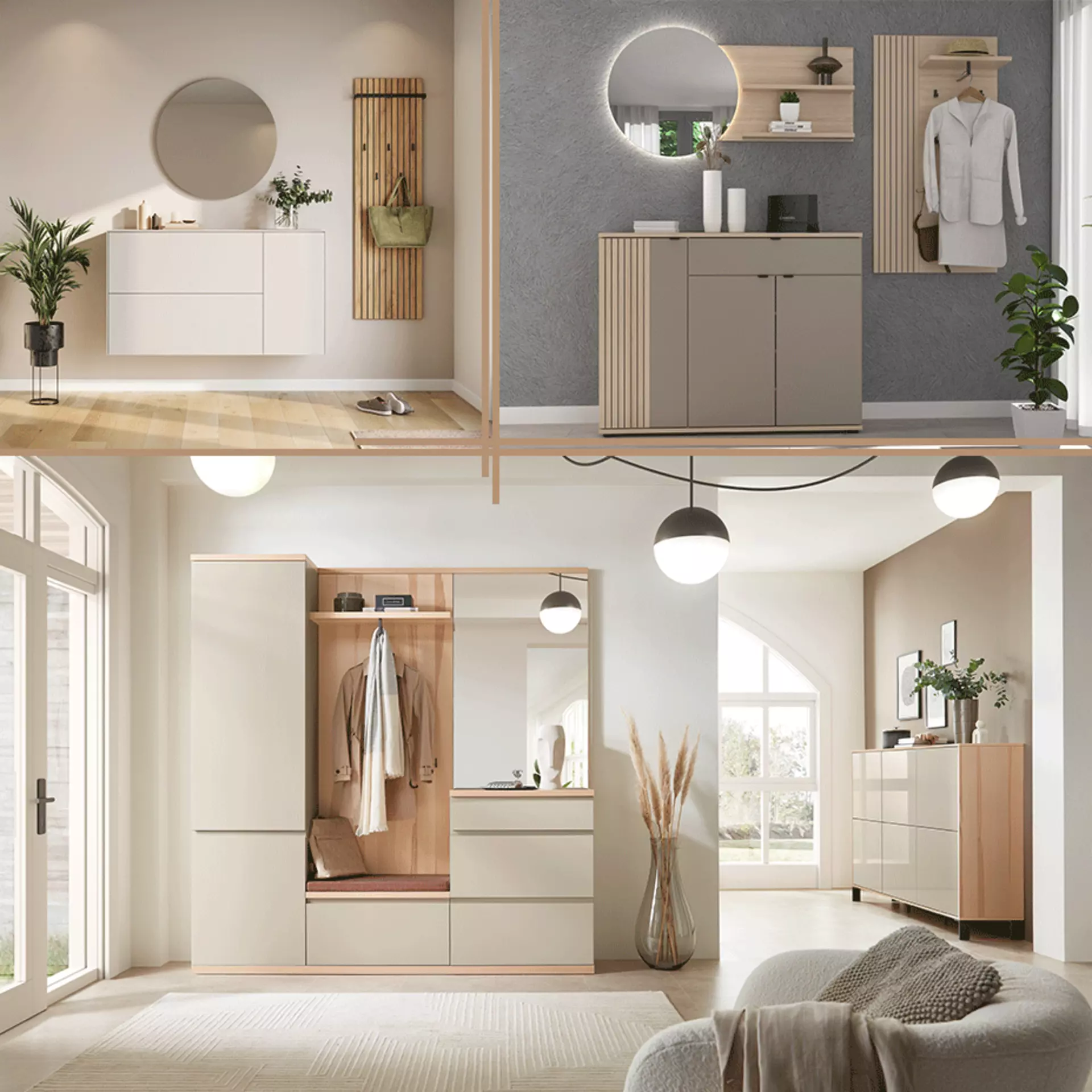 Ordnung im Flur - praktische Möbelideen für den Eingangsbereich von Möbel Inhofer