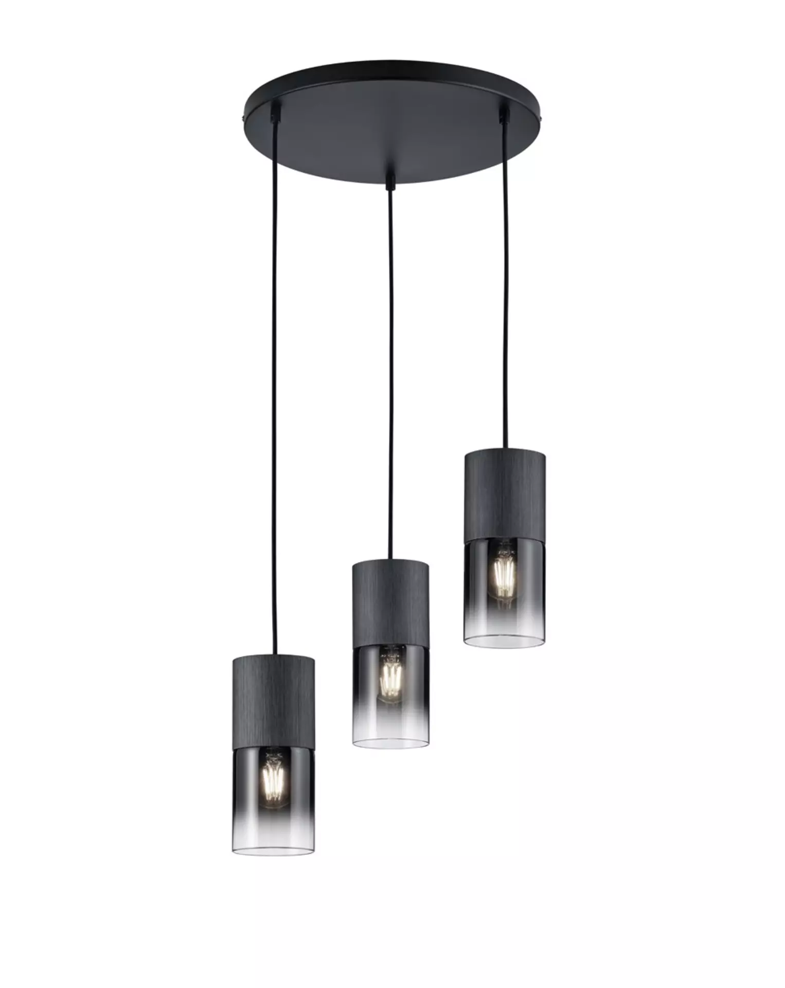 Hängeleuchte Robin Trio Leuchten Metall 37 x 150 x 37 cm