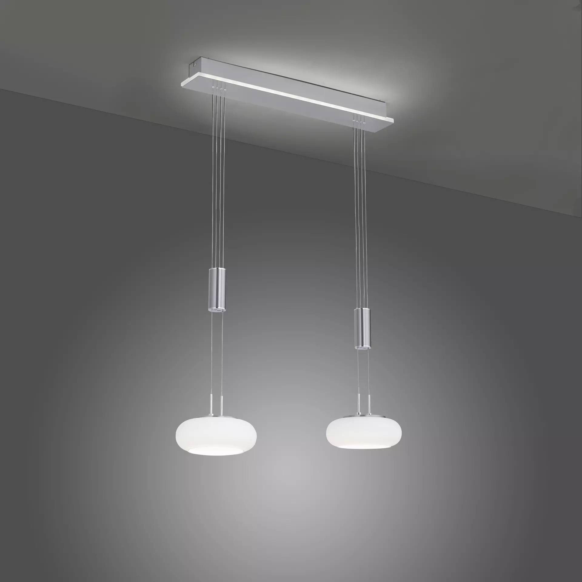 Pendelleuchte Q-ETIENNE Paul Neuhaus Metall 65 x 120 x 20 cm