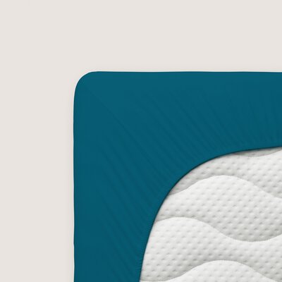 6. Bild von Spannbetttuch Schlafgut Blau