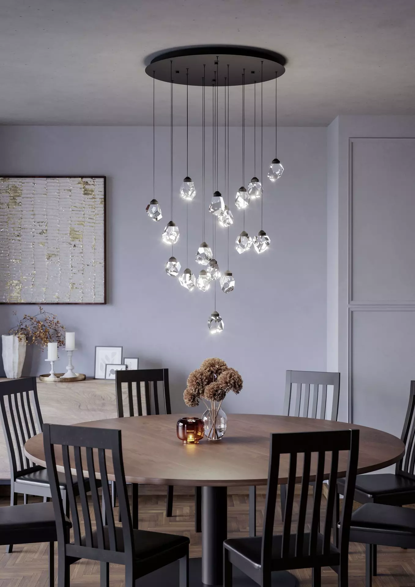 Hängeleuchte SINDICAT Eglo Metall 78 x 150 x 78 cm