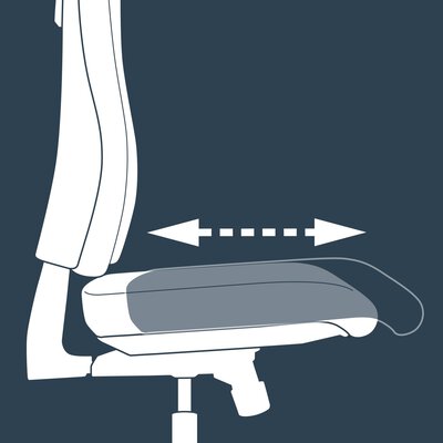 5. Bild von Büro-Drehstuhl Textil schwarz Topstar