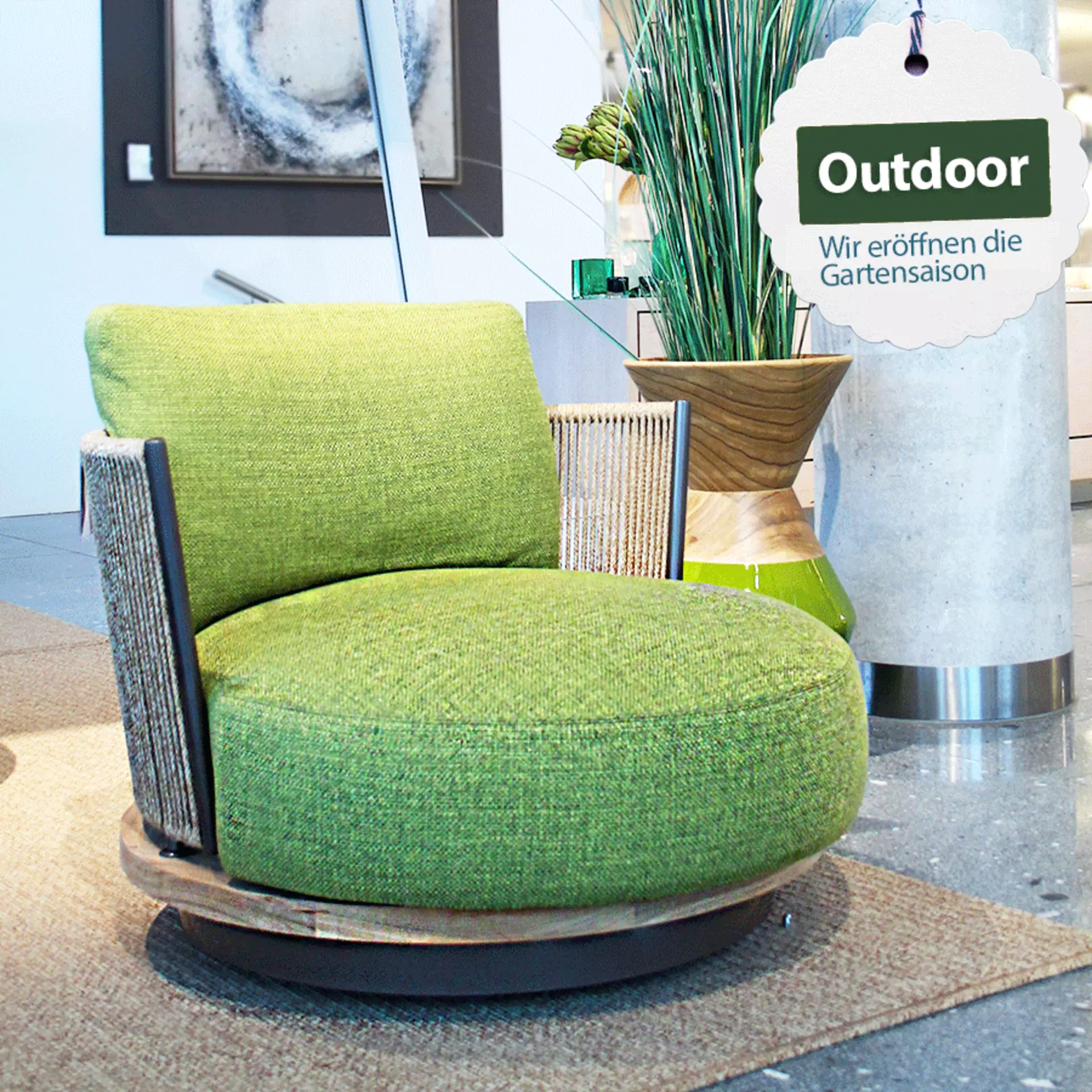 Interni by inhofer eröffnet mit Minotti Outdoor die Gartensaison 2026. Jetzt entdecken!