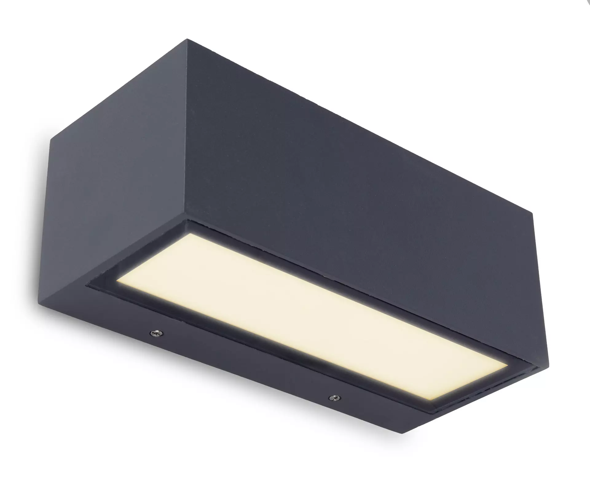 Wand-Aussenleuchte GEMINI Eco-Light Metall 22 x 8 x 10 cm