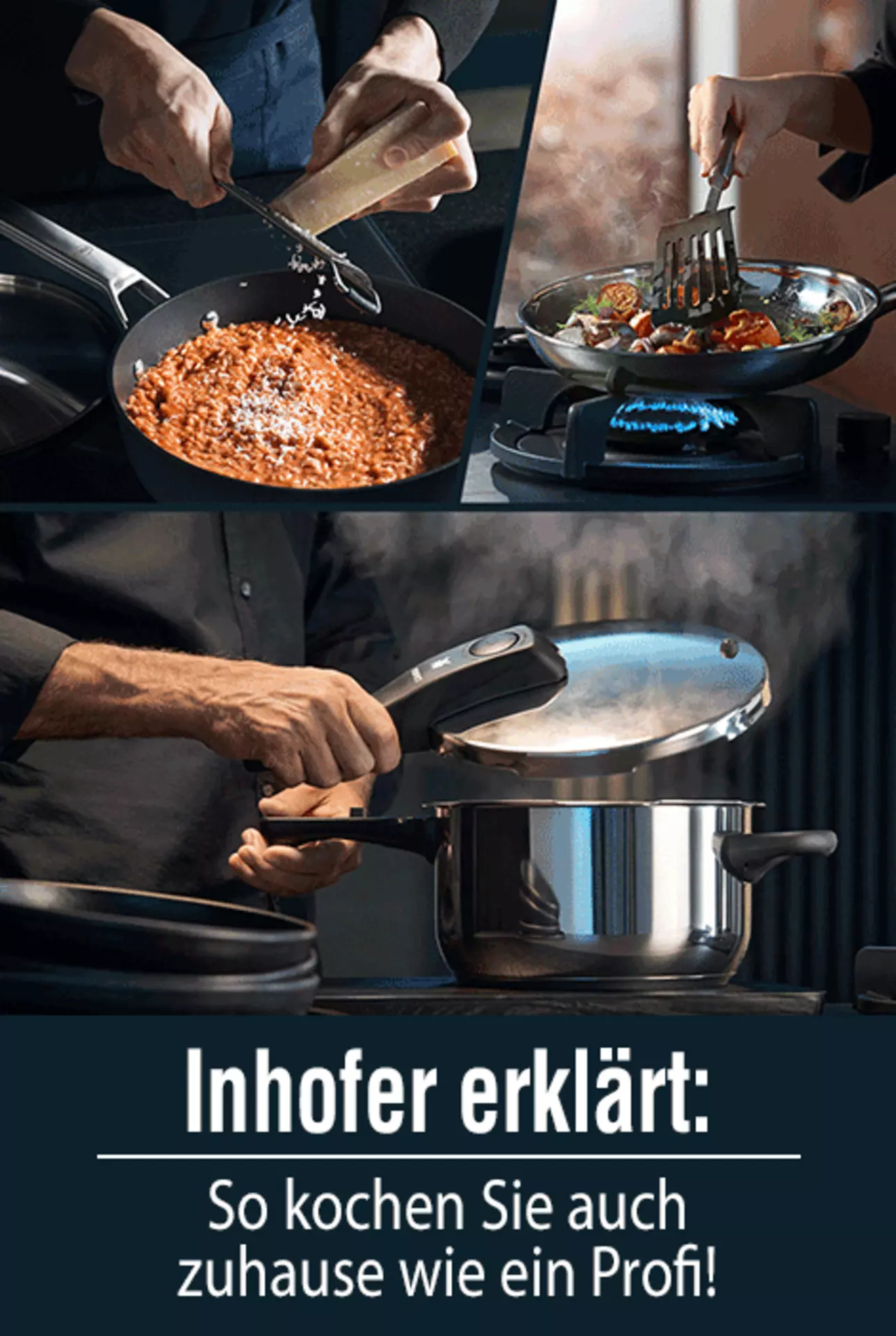 So kochen Sie auch zuhause wie ein Profi - Jetzt Tipps und Ideen von Möbel Inhofer entdecken