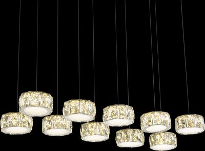 12. Bild von Hängeleuchte LED silber