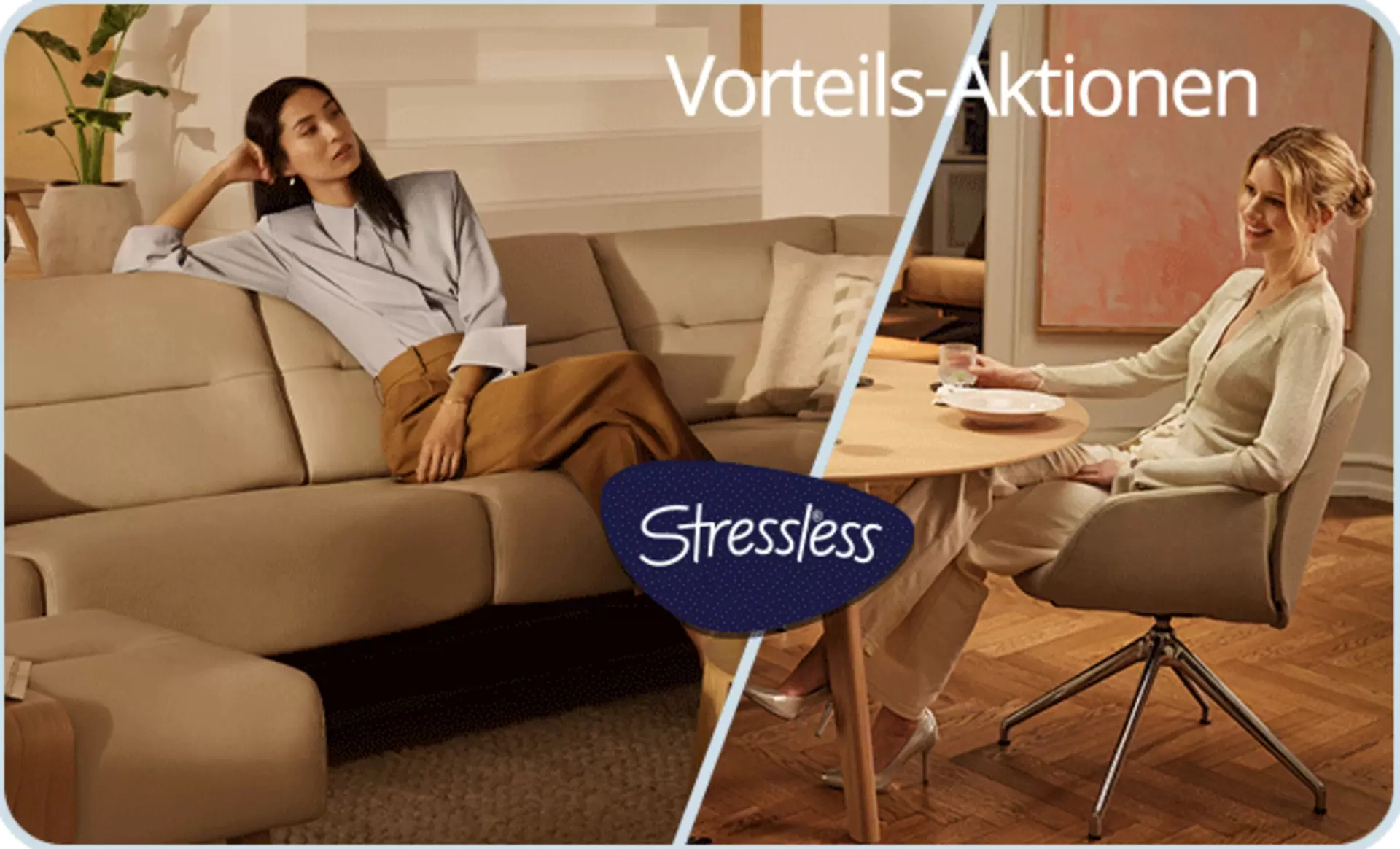 Stressless Vorteils-Aktion mit Sofas und Stühlen bei Möbel Inhofer