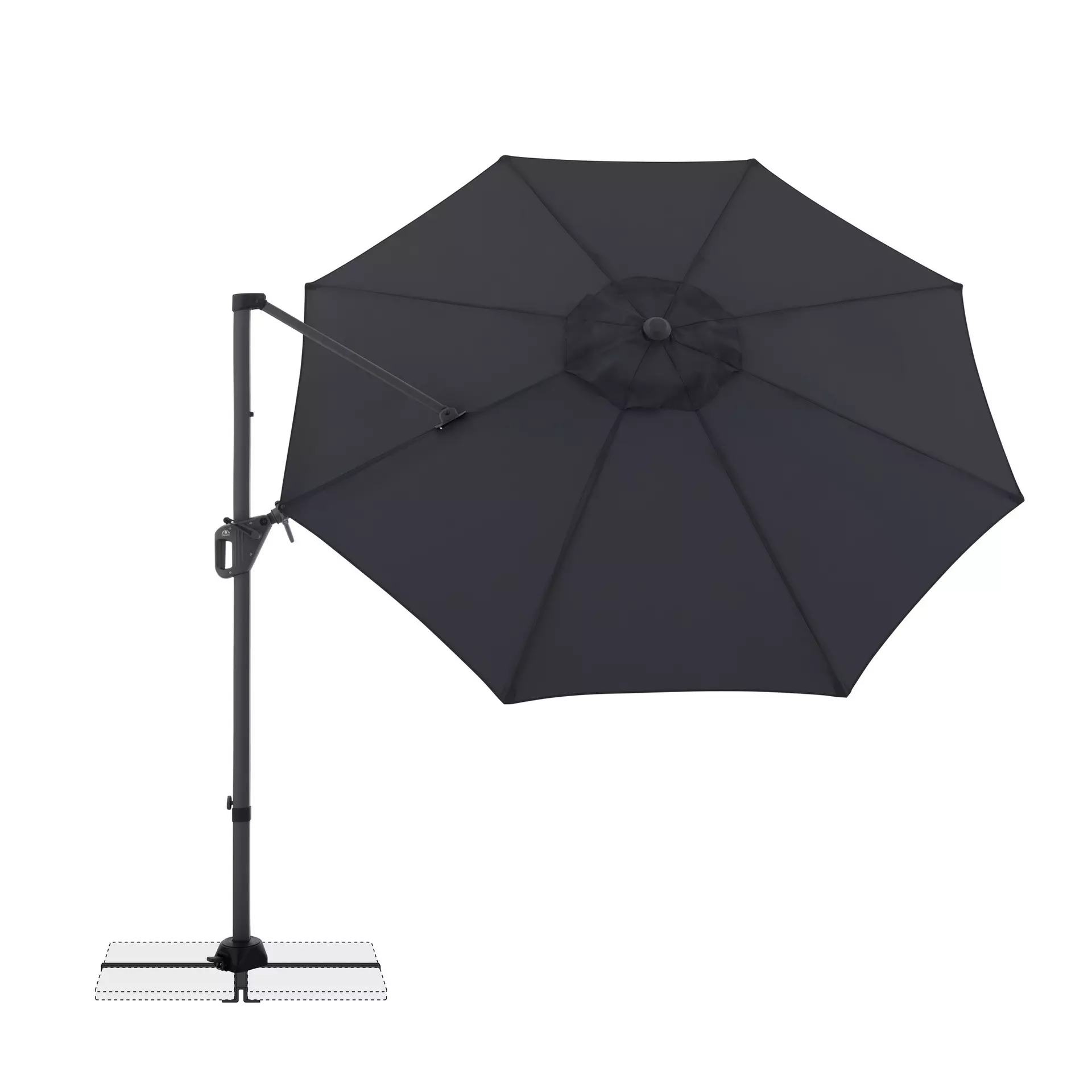 Sonnenschirm Life Side Doppler Textil 36 x 16 x 192 cm