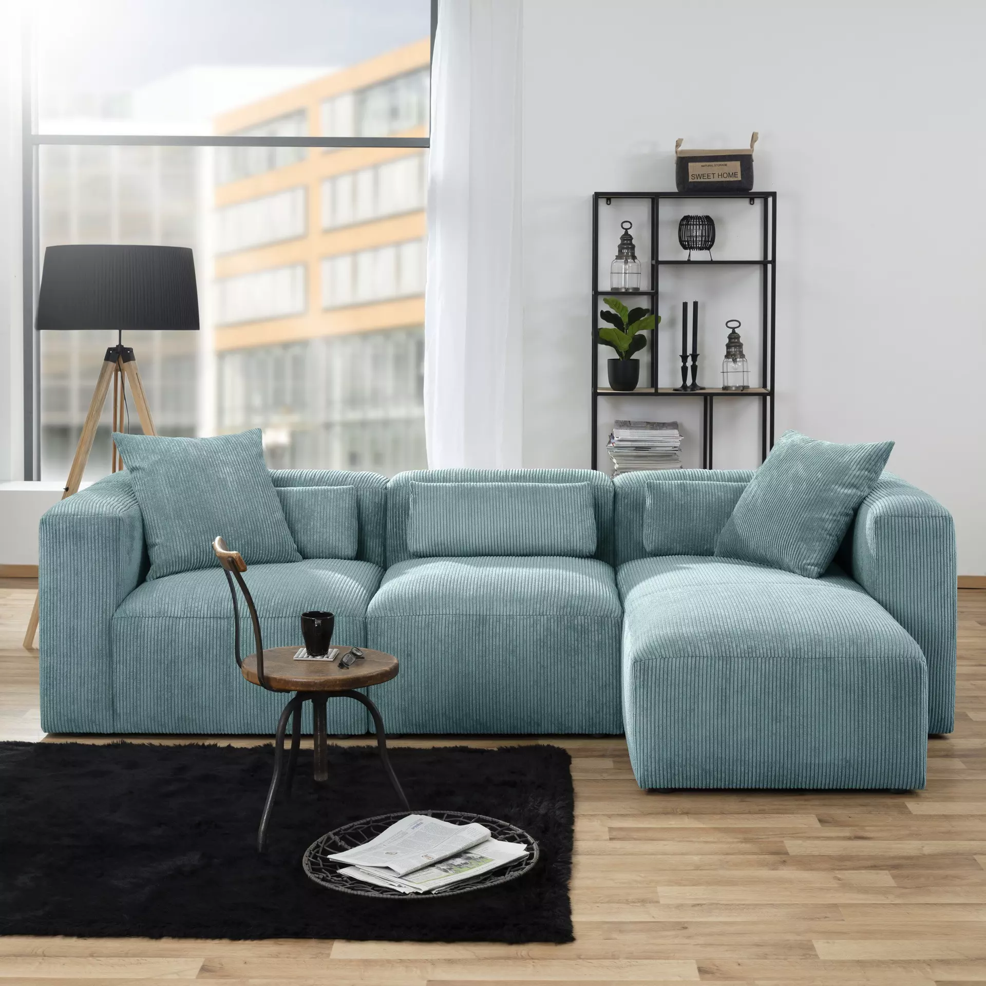 Ecksofa LENATA 14331 Max Winzer Textil 160 x 73 x 275 cm