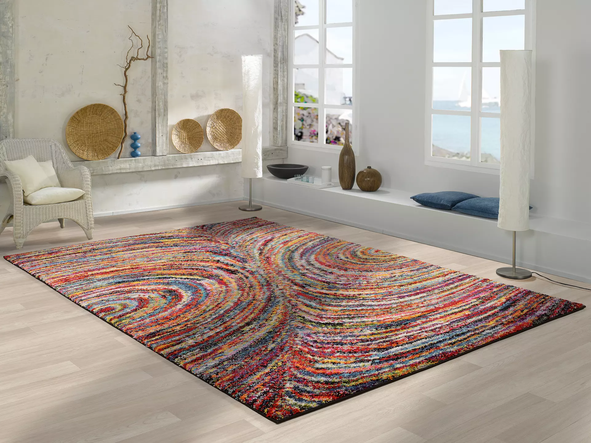 Hochflorteppich SIXTEEN FACE OCI Textil 65 x 2 x 130 cm