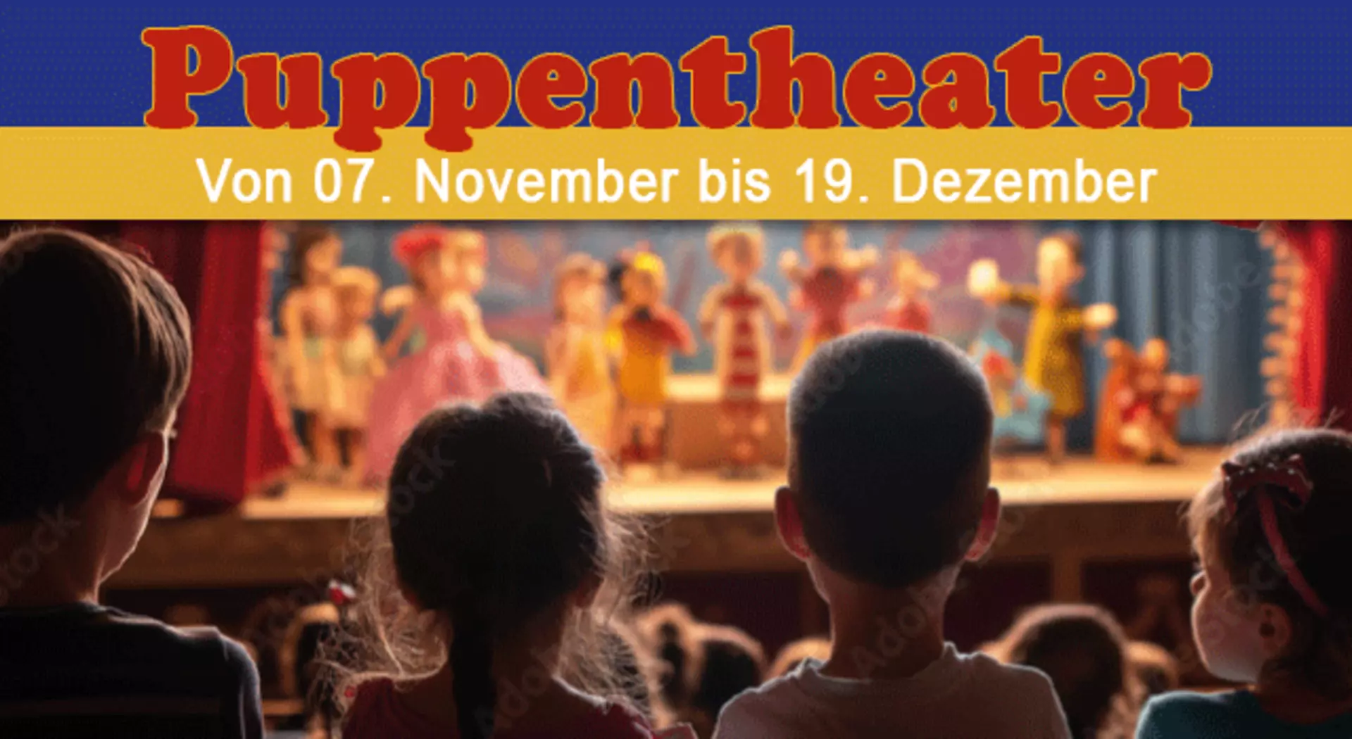 Puppentheater vom 07.11. bis 19.12.2025 bei Möbel Inhofer
