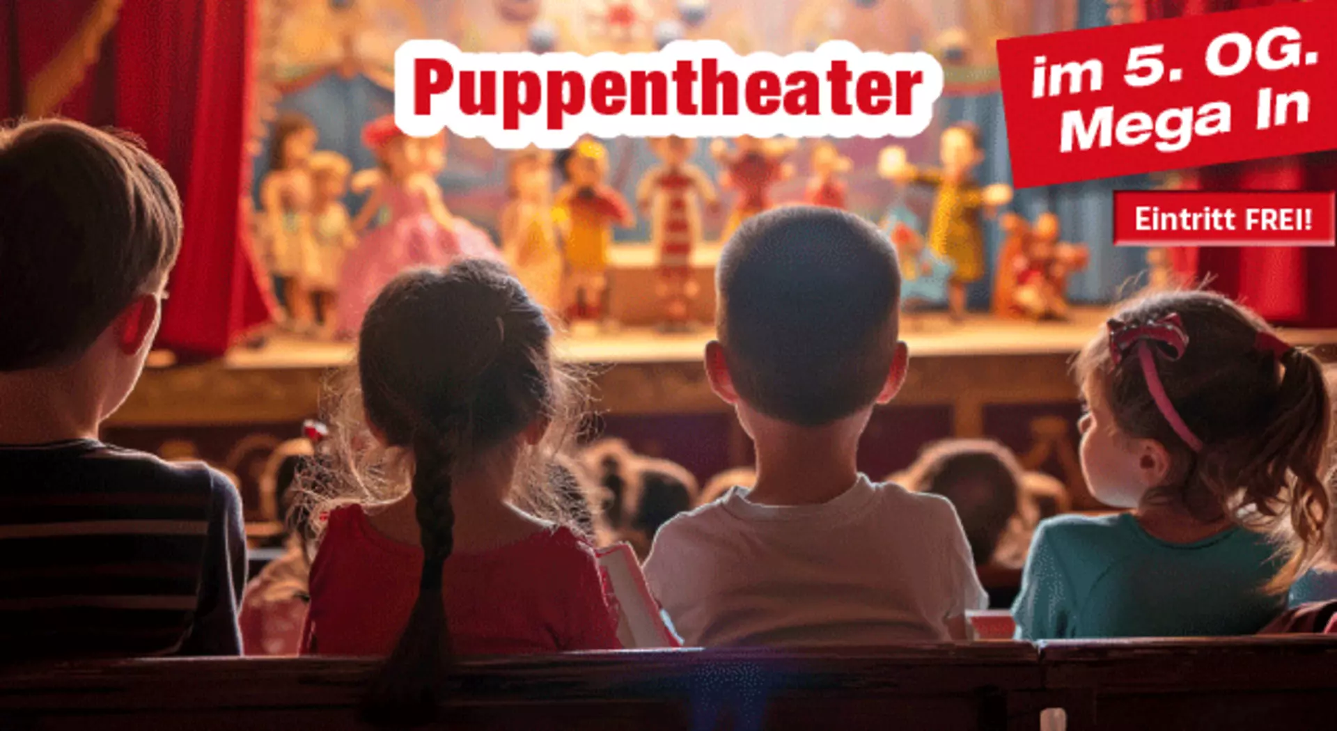 Puppentheater zur Adventszeit bei Möbel Inhofer