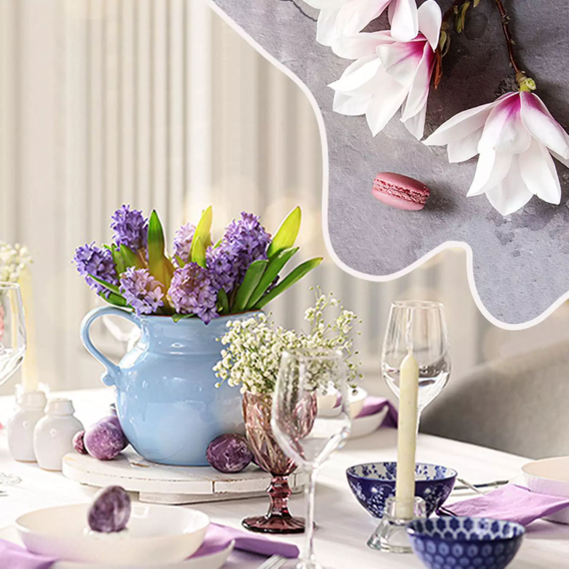 Entdecken Sie die Tischdeko für den Frühling, beim Möbel Inhofer!