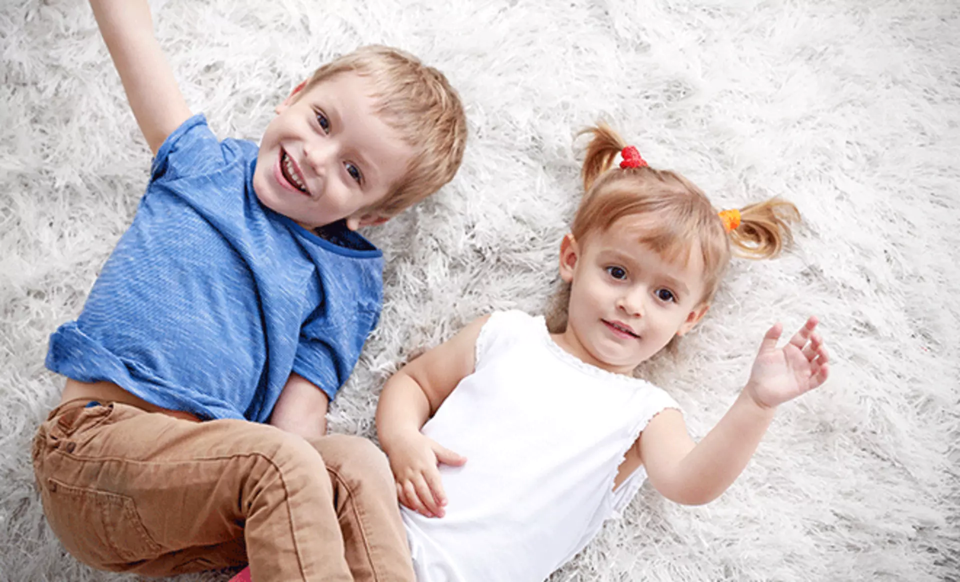 Hochflorteppiche im Kinderzimmer sind eine weiche, wärmende Unterlage