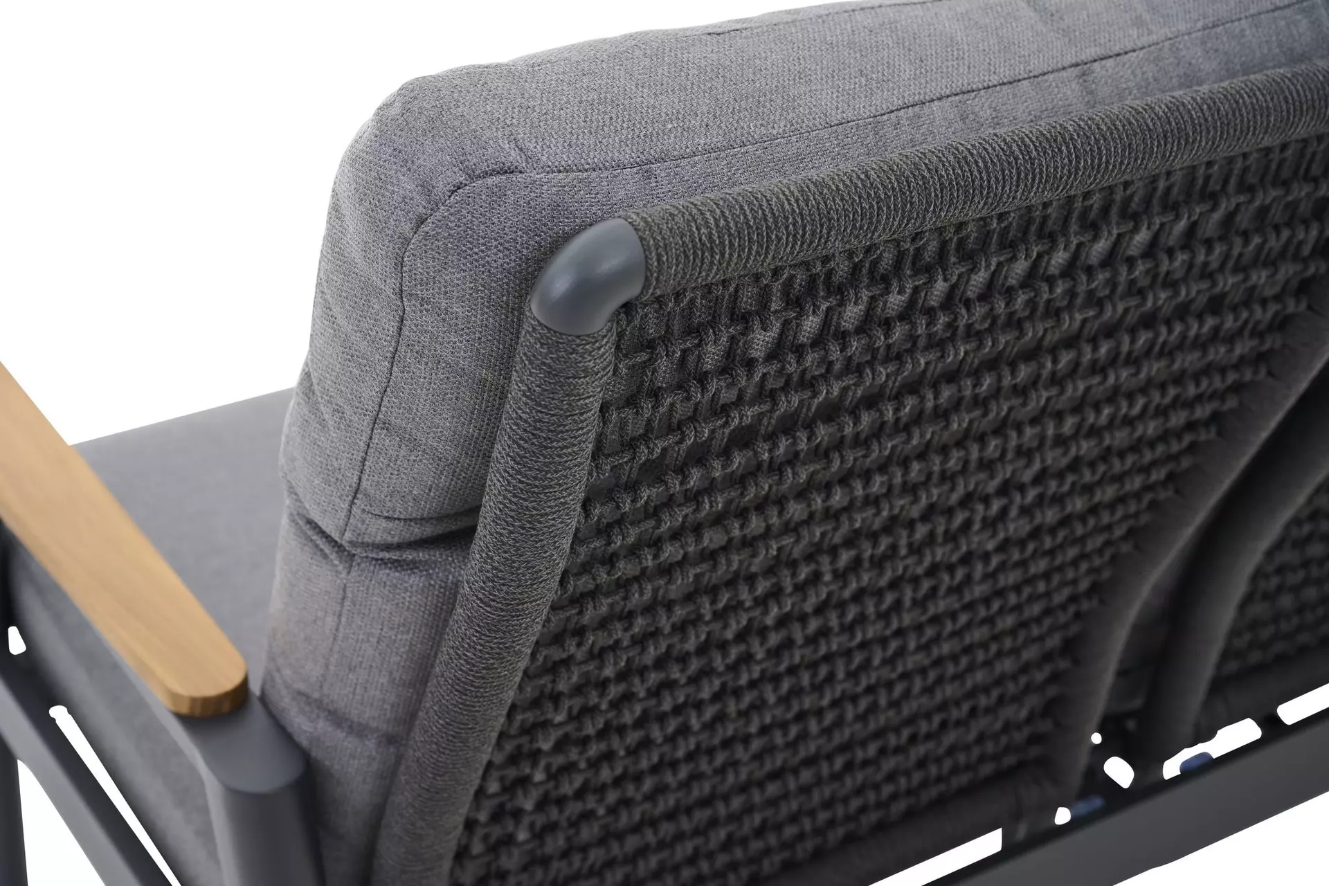 Loungesofa CORTINA Outdoor Textil 209 x 97 x 81 cm