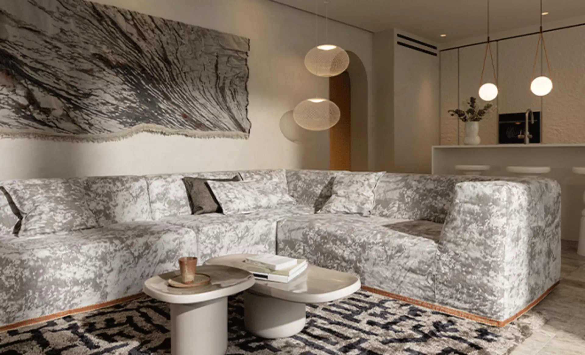 Teppichkollektion von Fischbacher in Zusammenarbeit mit Marcel Wanders