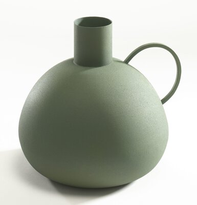 Bild von Vase Metall grün