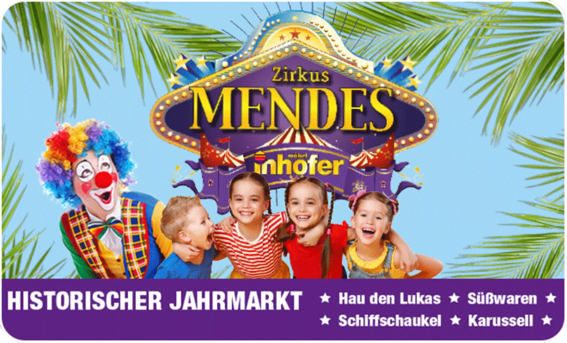 Urlaub bei Möbel Inhofer mit dem Ferienfestival