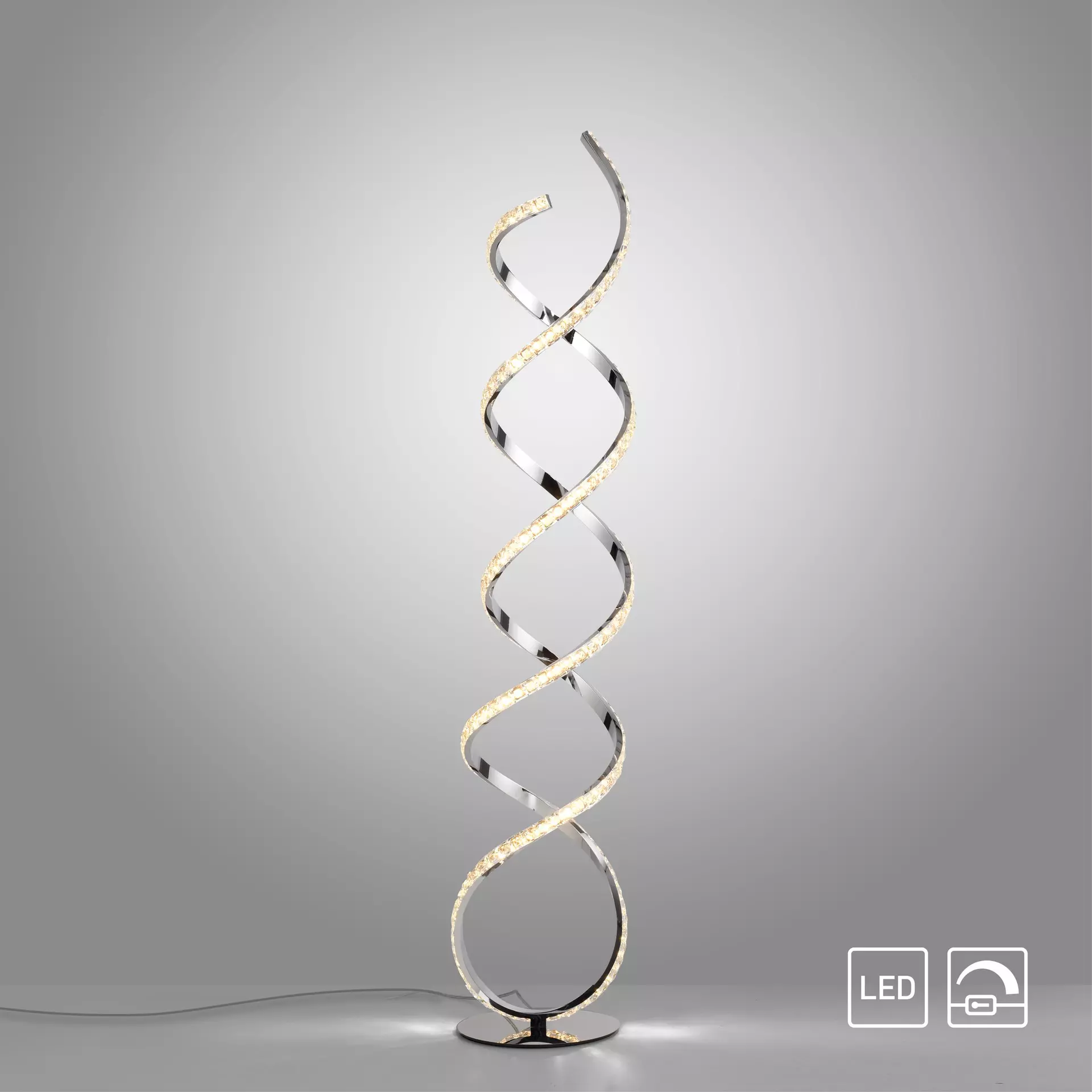 Stehleuchte KIRIBI Paul Neuhaus Metall 25 x 140 x 25 cm