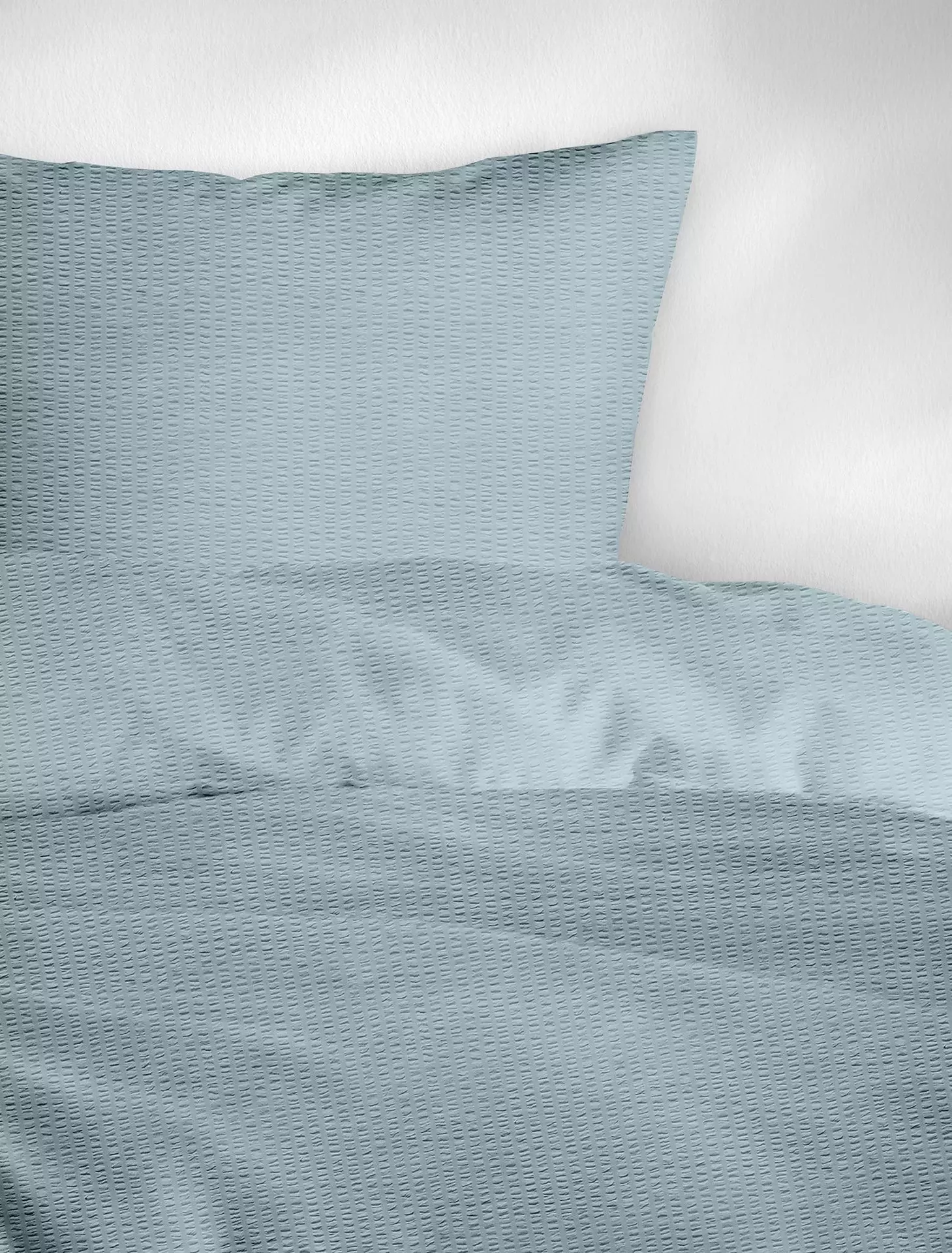 Seersucker-Bettwäsche Selima MONDO Textil 135 x 200 cm