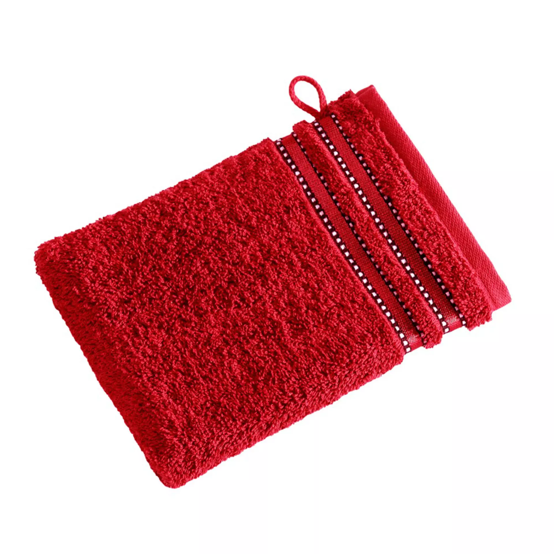 Waschhandschuh Cult de Luxe Vossen Textil 16 x 22 cm