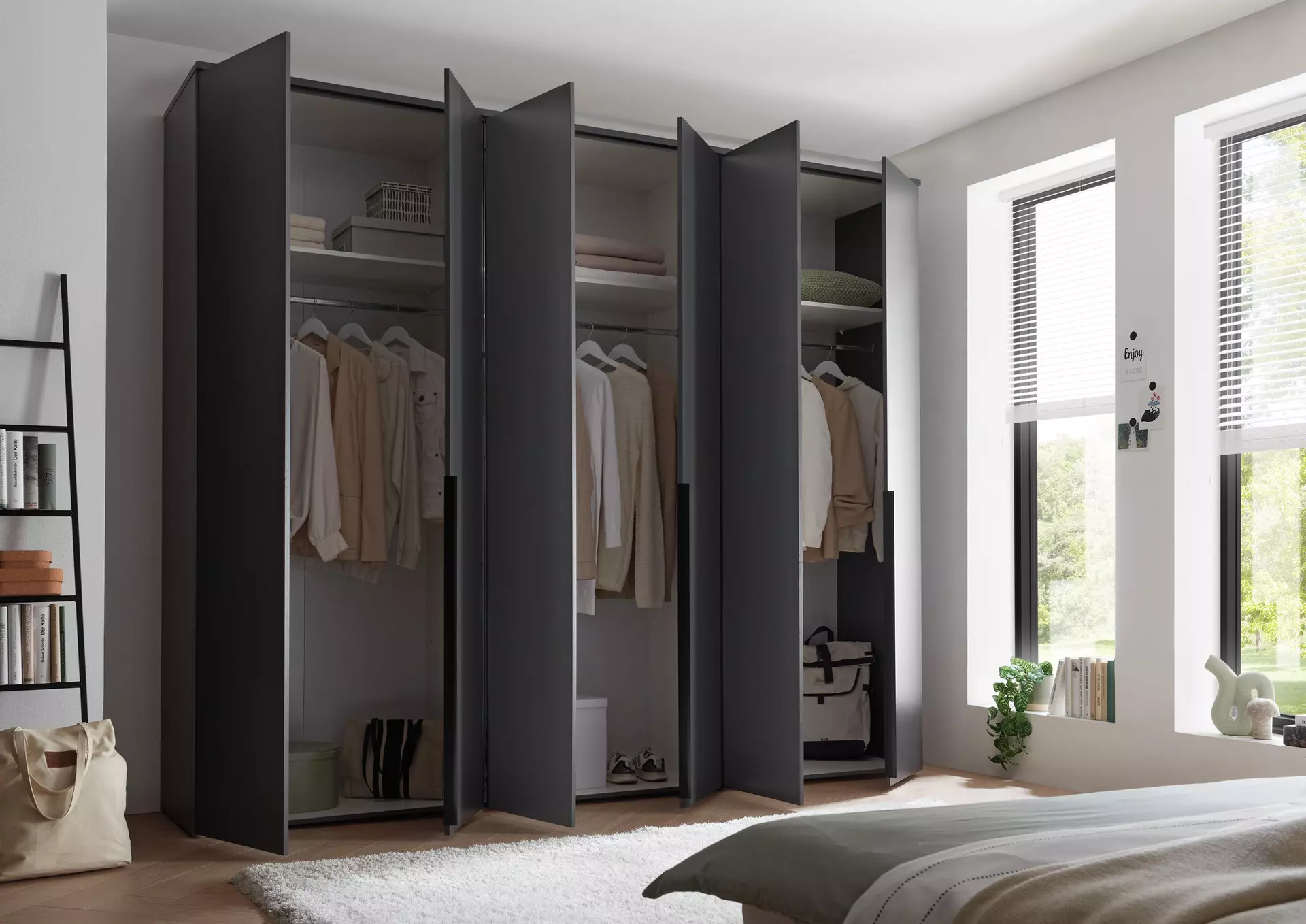 Drehtürenschrank KEVO Dreamoro Holzwerkstoff 52 x 225 x 270 cm