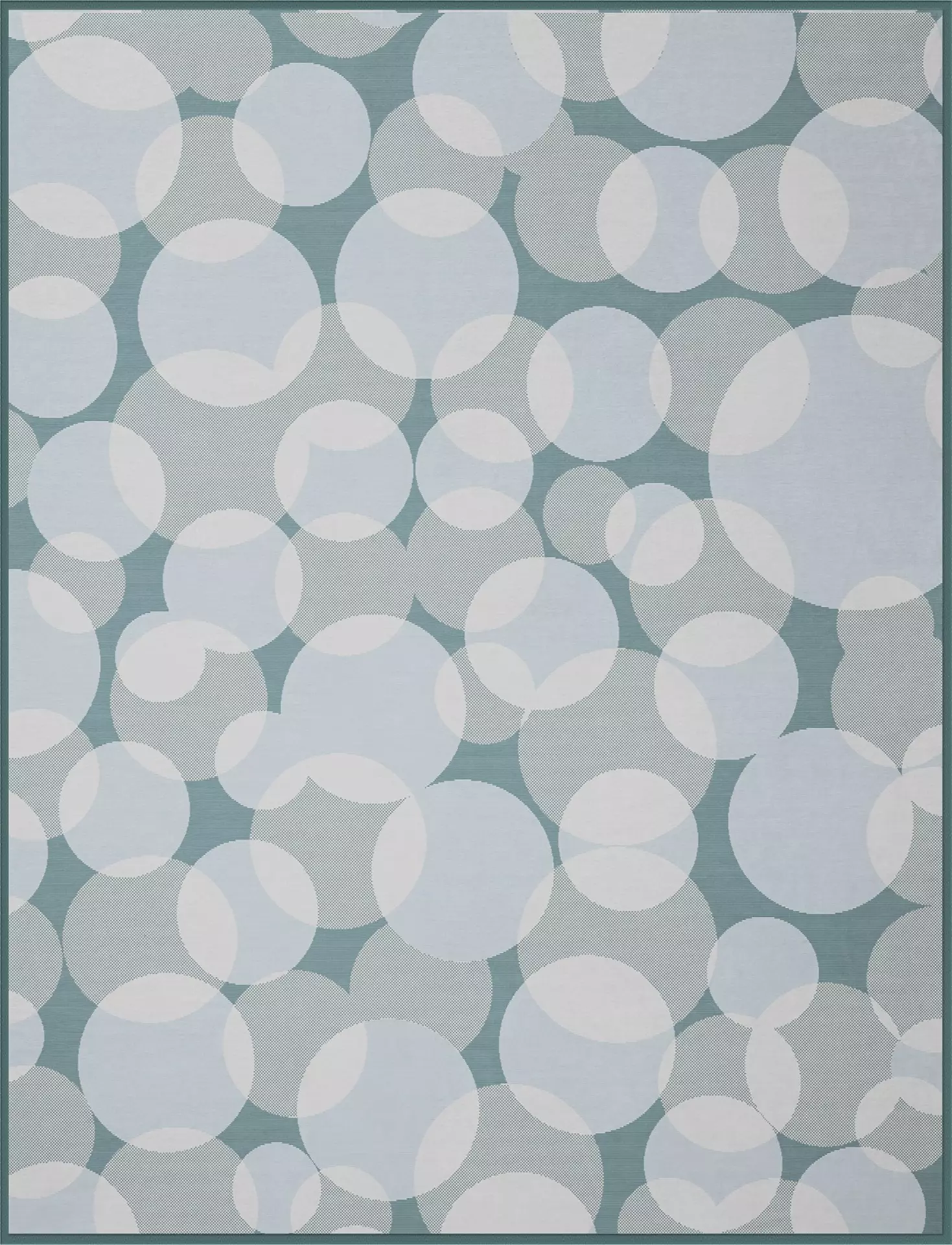 Wohndecke Top Quality Circles BIEDERLACK Textil 150 x 200 cm