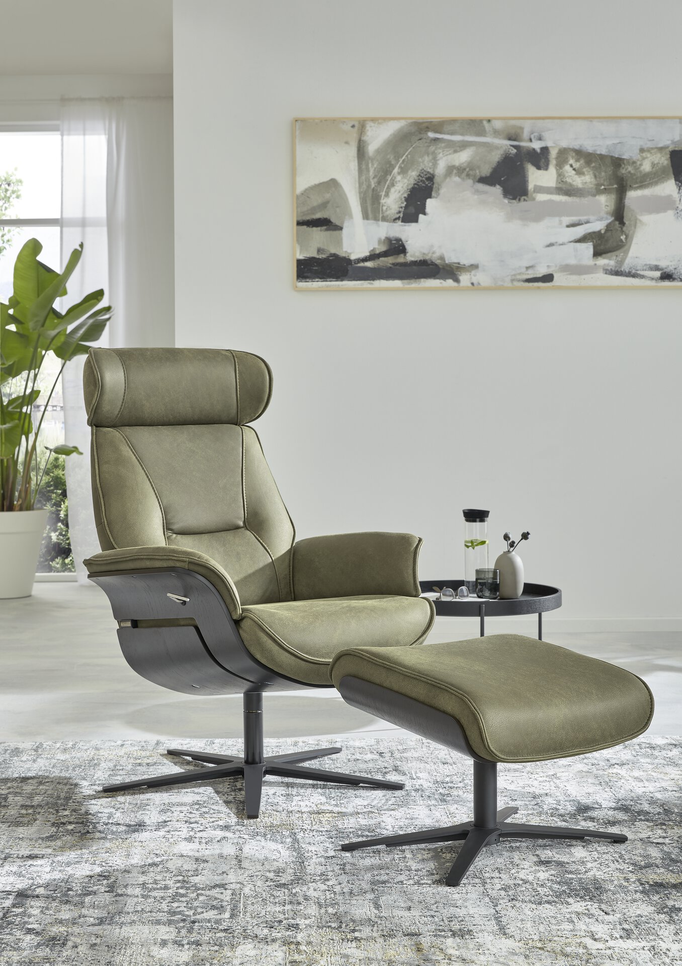 Relaxsessel grün Musterring | Möbel Inhofer