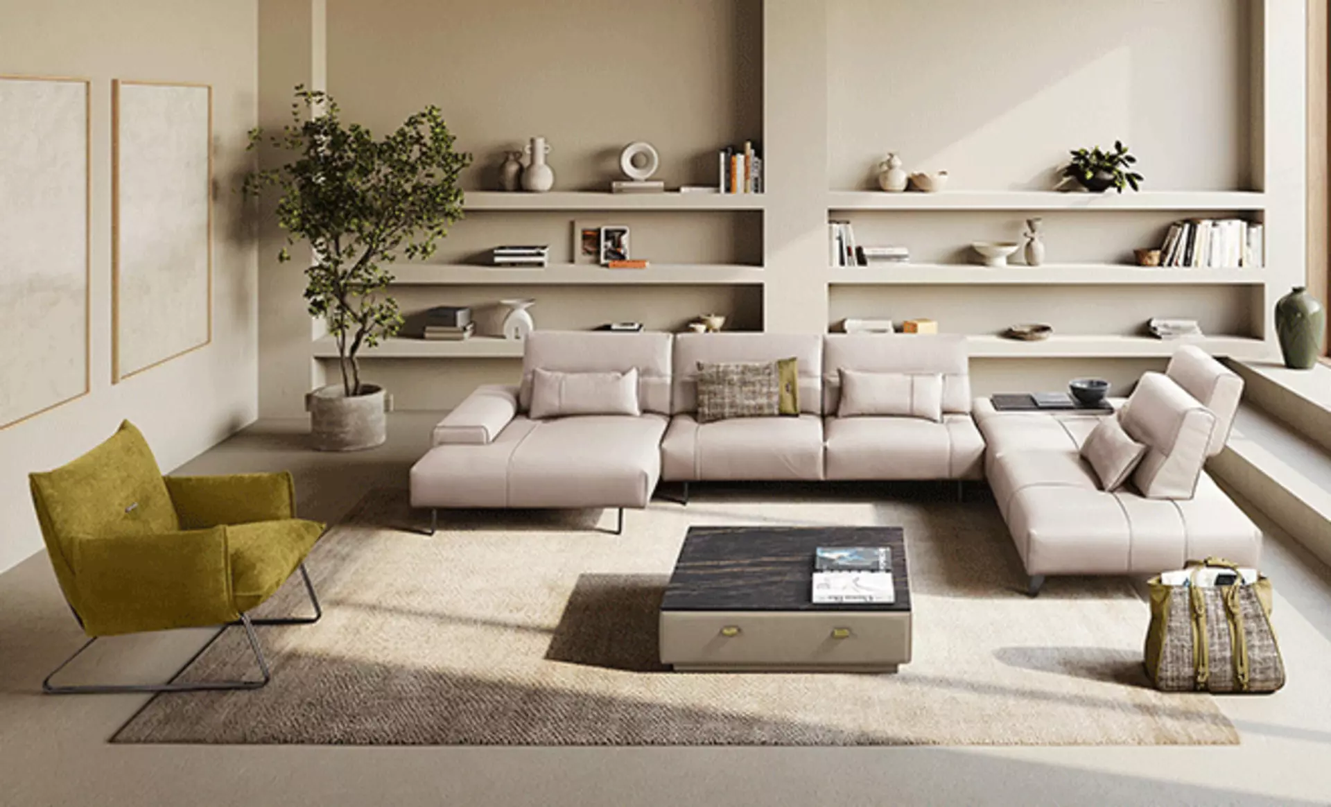 Für einen besonders eleganten Lifestyle: Polstermöbel von Gamma