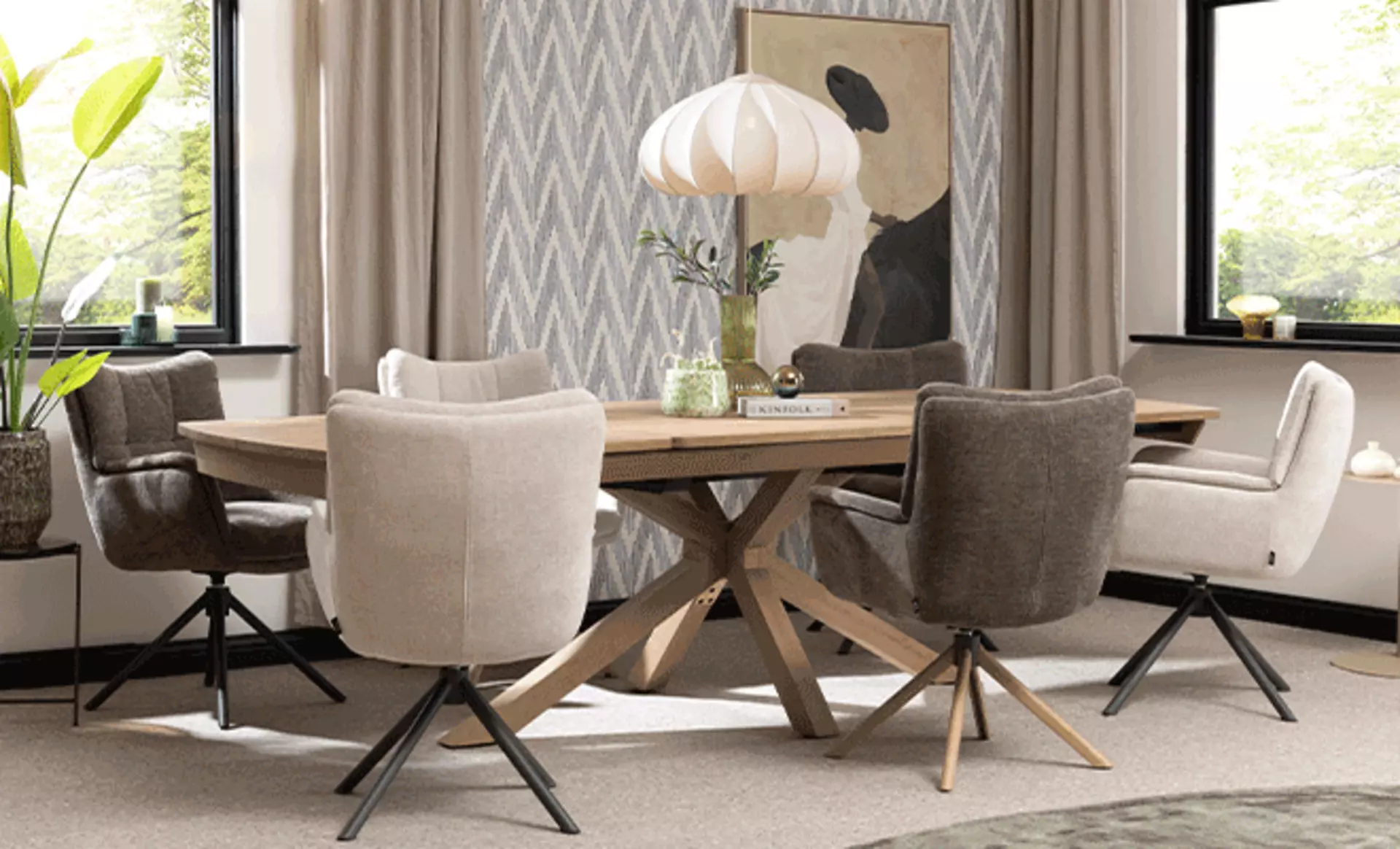 Esszimmer mit Persönlichkeit durch individuelle Gestaltung