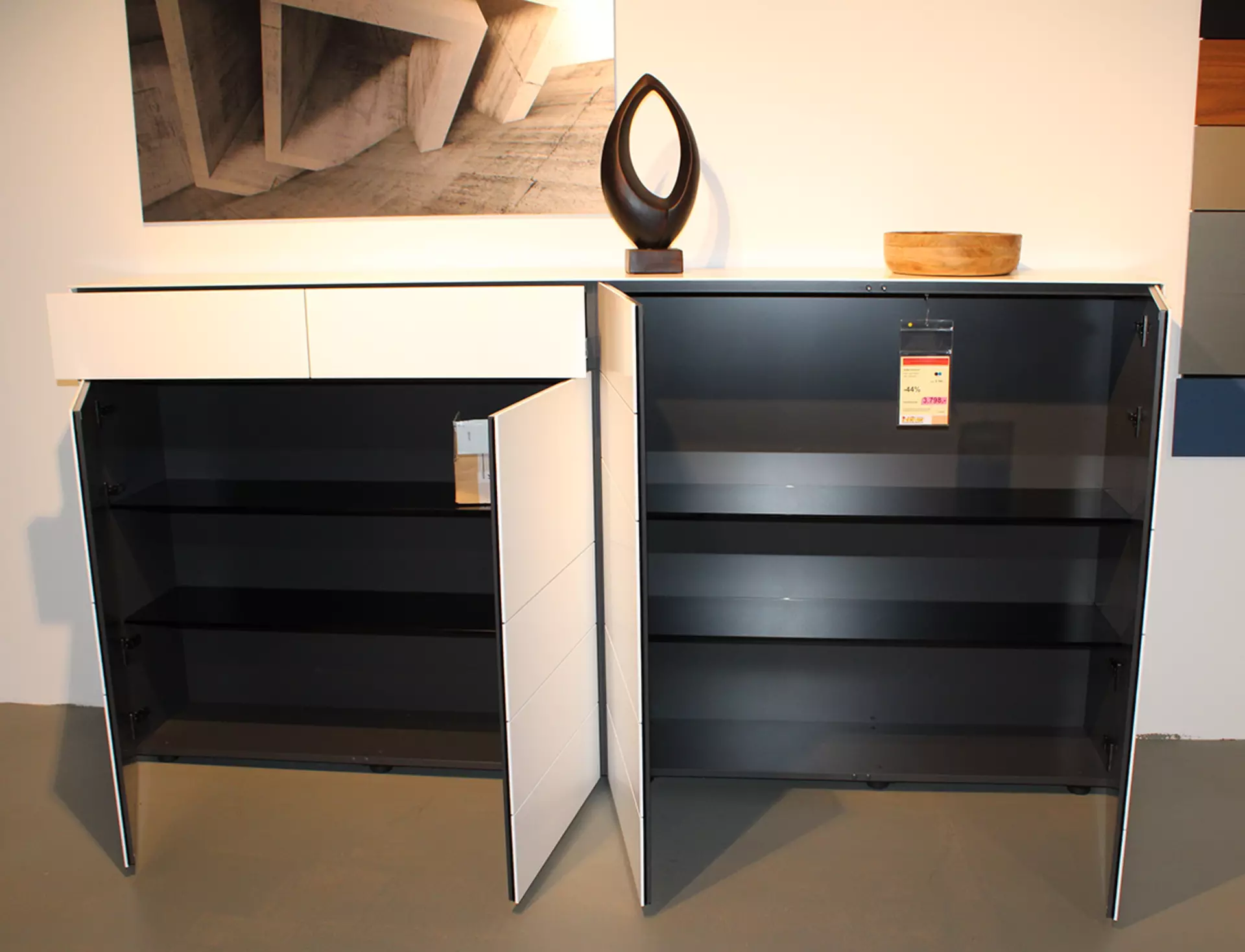Sideboard SOMA 4 Türen, 1 Schubkasten